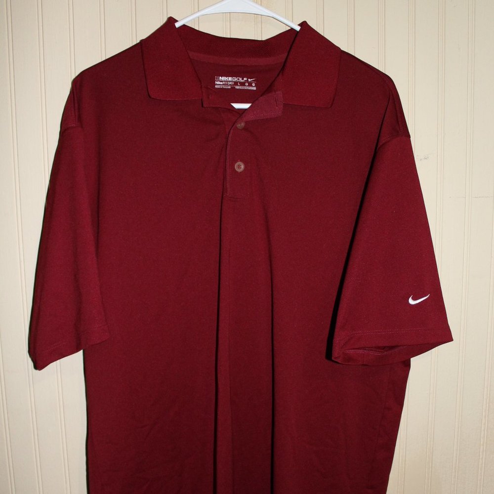 Men's Nike Dry-Fit Golf Polo Sz. L